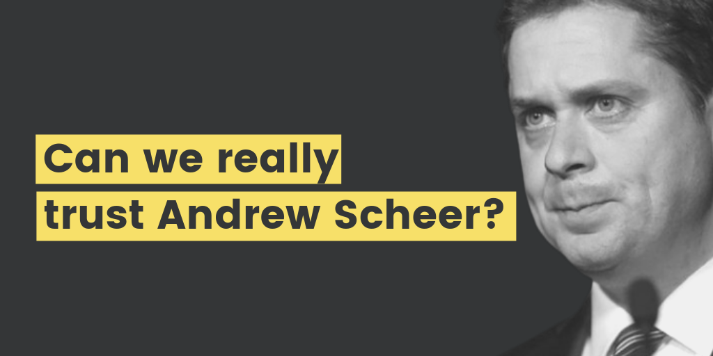 Can we really trust Andrew Scheer? Thumbnail