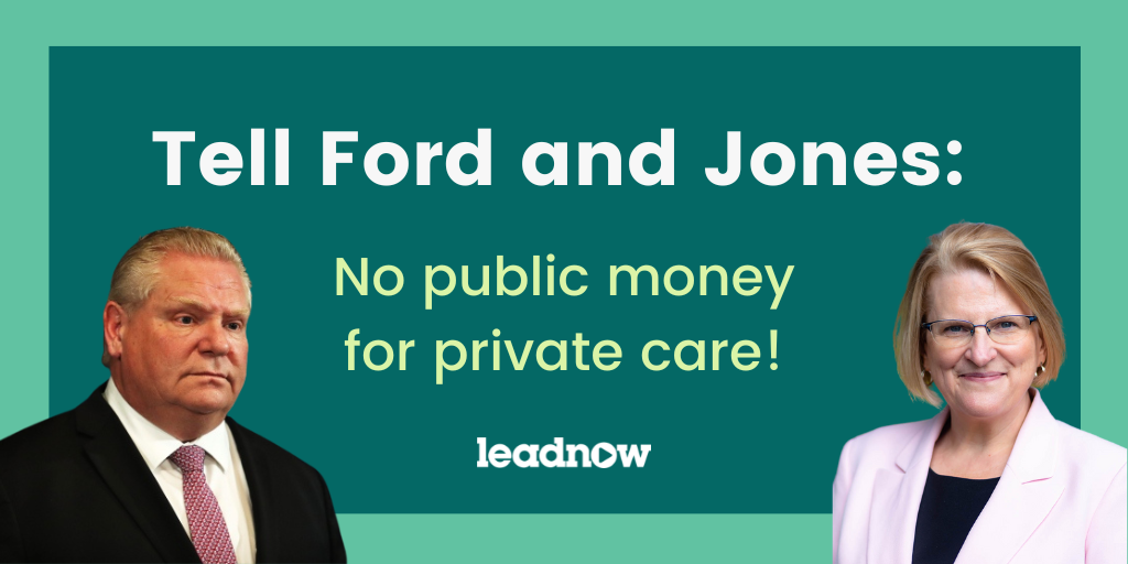 No Public Money for Private Care Thumbnail