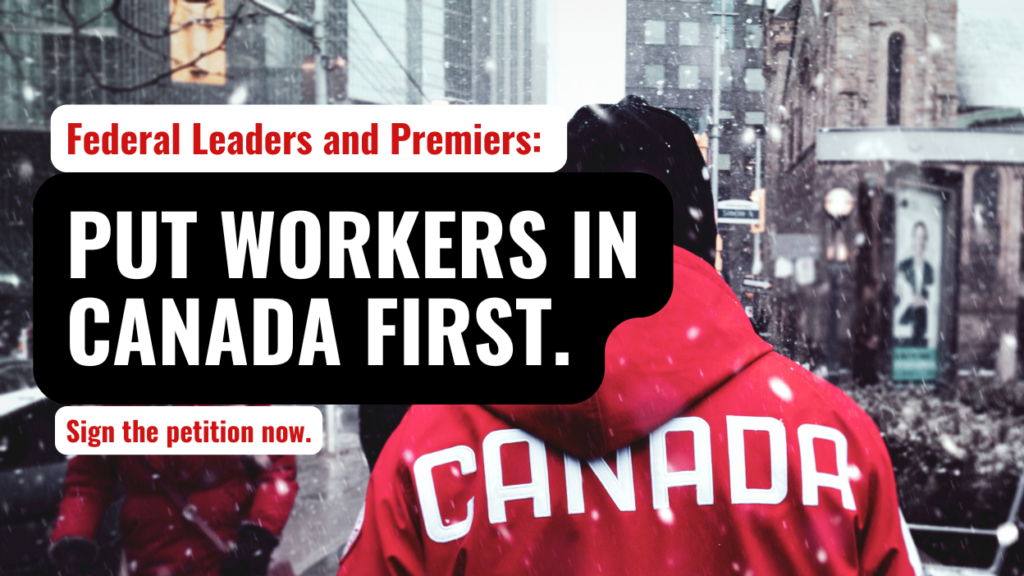 Put Canadian workers first Thumbnail