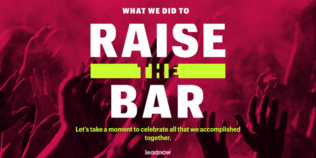 How We Raised the Bar: 2025 Election Report Back