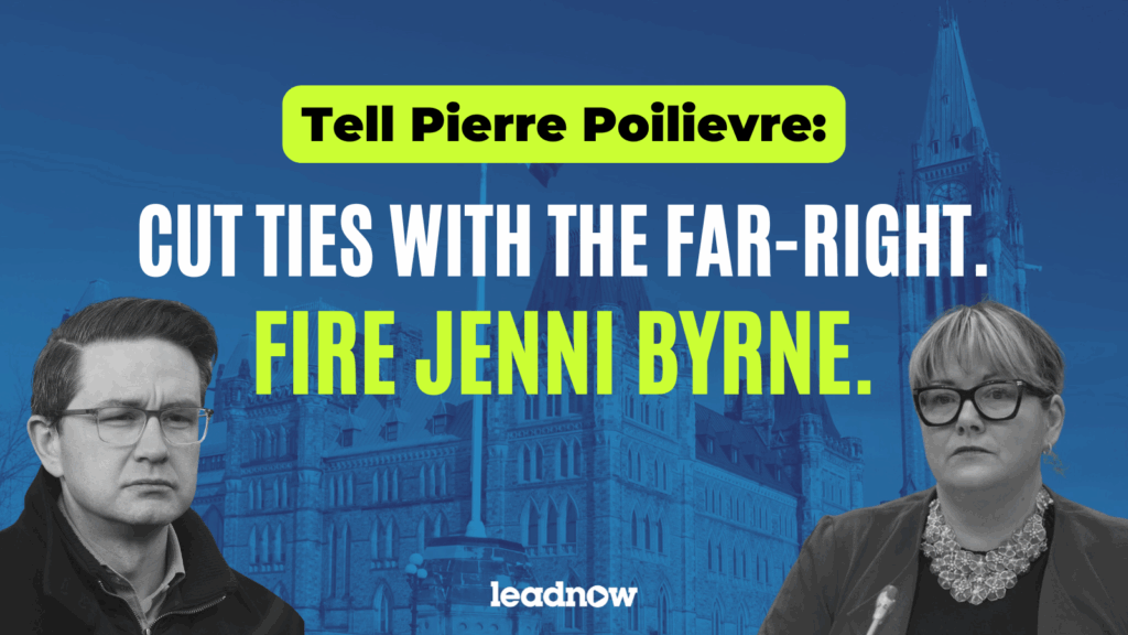 Pierre Poilievre: fire Jenni Byrne