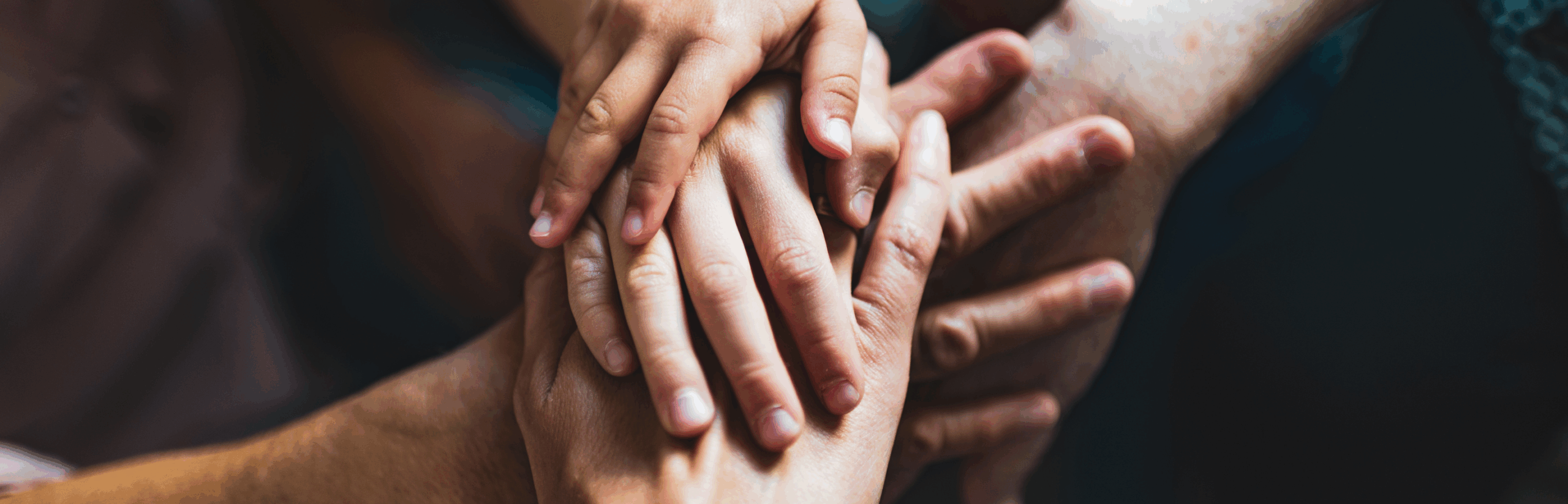 Hands holding other hands