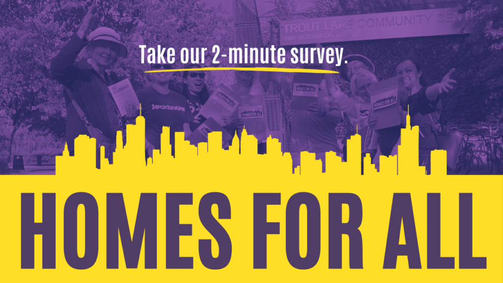 Homes For All Report-Back Survey