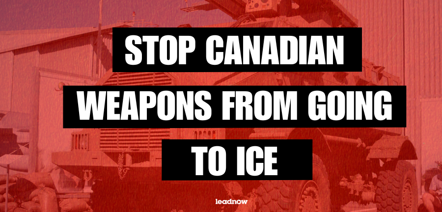 Stop the Contract: No Canadian Weapons to ICE Thumbnail